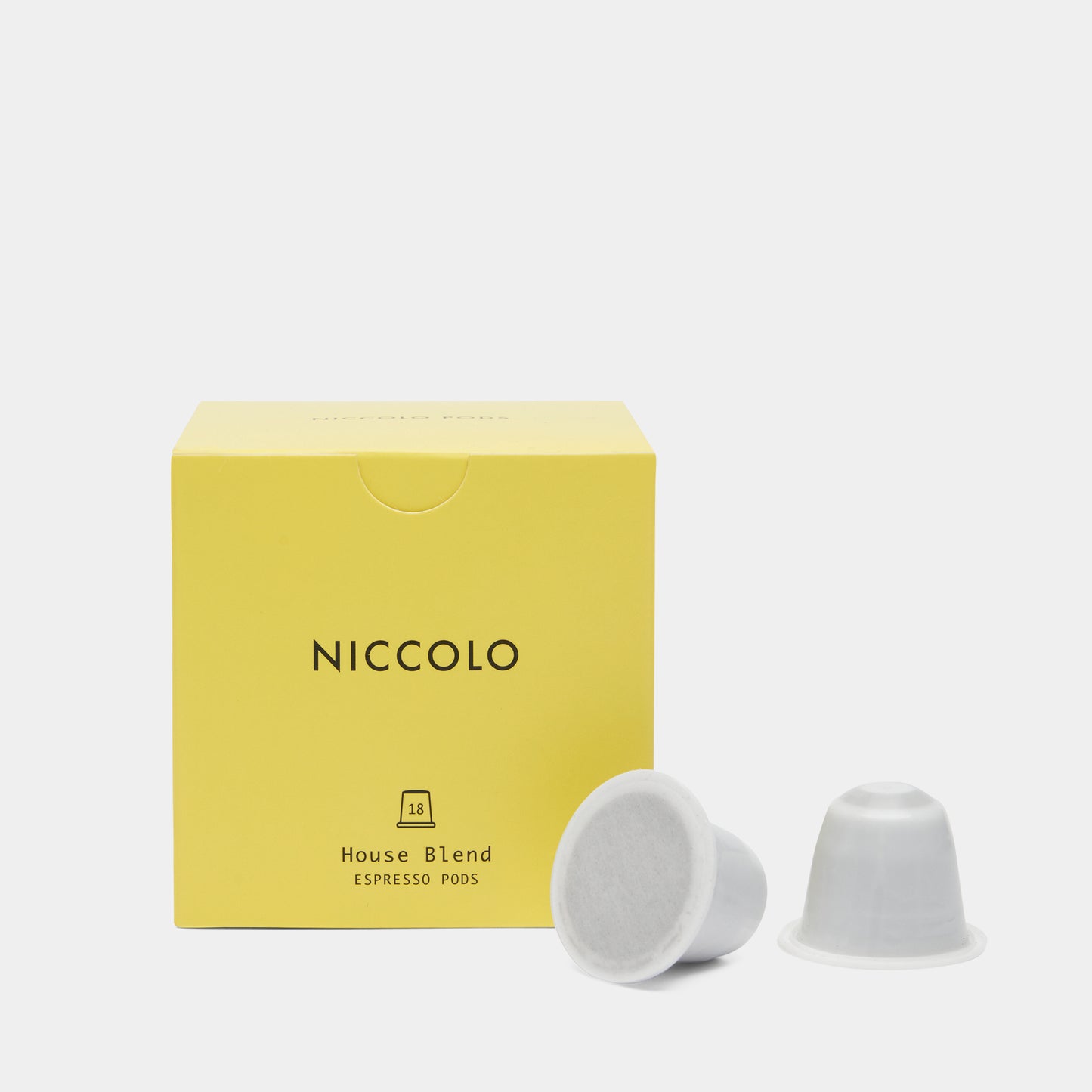 Niccolo House Blend Espresso Pods 18 pack